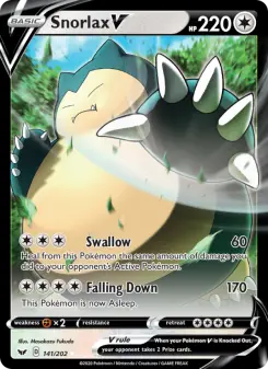 Snorlax V — Sword & Shield