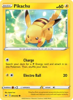 Pikachu — Sword & Shield