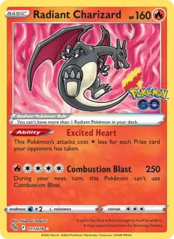 Radiant Charizard — Pokémon GO