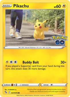 Pikachu — Pokémon GO