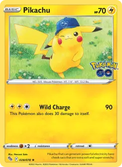 Pikachu — Pokémon GO