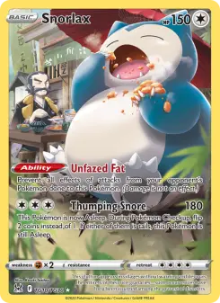 Snorlax — Lost Origin