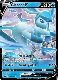 Glaceon V — Crown Zenith