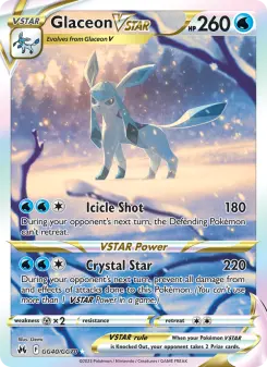 Glaceon VSTAR — Crown Zenith