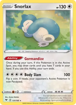 Snorlax — Vivid Voltage