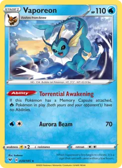Vaporeon — Vivid Voltage