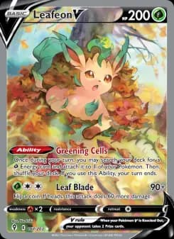 Leafeon V — Evolving Skies