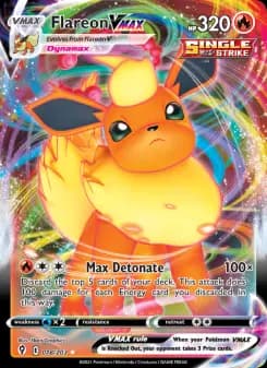 Flareon VMAX — Evolving Skies