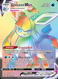 Glaceon VMAX — Evolving Skies