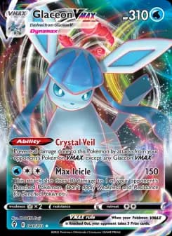Glaceon VMAX — Evolving Skies