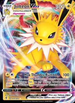 Jolteon VMAX — Evolving Skies