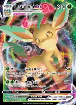 Leafeon VMAX — Evolving Skies