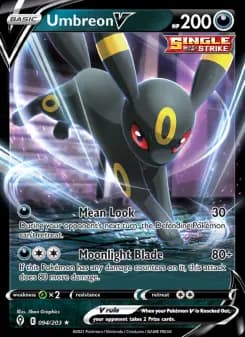 Umbreon V — Evolving Skies