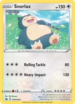 Snorlax — SWSH Black Star Promos