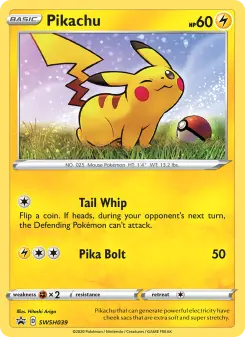Pikachu — SWSH Black Star Promos