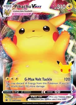 Pikachu VMAX — SWSH Black Star Promos
