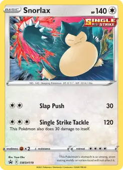 Snorlax — SWSH Black Star Promos