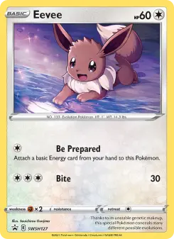 Eevee — SWSH Black Star Promos
