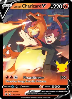 Lance's Charizard V — SWSH Black Star Promos
