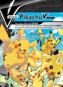 Pikachu V-UNION — SWSH Black Star Promos