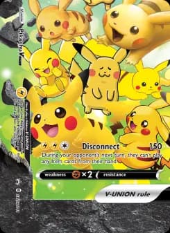 Pikachu V-UNION — SWSH Black Star Promos