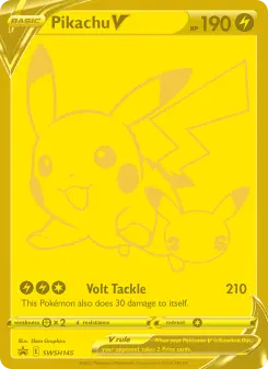 Pikachu V — SWSH Black Star Promos