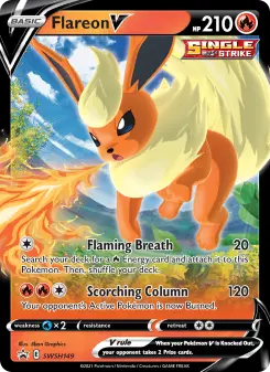 Flareon V — SWSH Black Star Promos