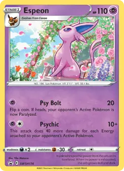 Espeon — SWSH Black Star Promos