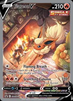 Flareon V — SWSH Black Star Promos