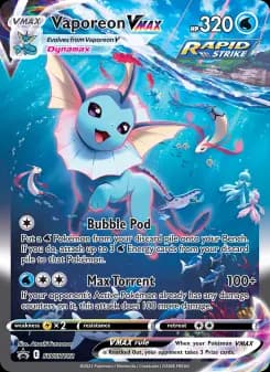 Vaporeon VMAX — SWSH Black Star Promos