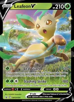 Leafeon V — SWSH Black Star Promos