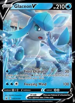 Glaceon V — SWSH Black Star Promos