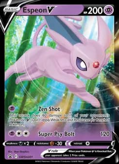Espeon V — SWSH Black Star Promos