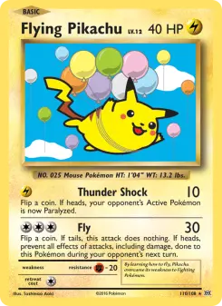 Flying Pikachu — Evolutions