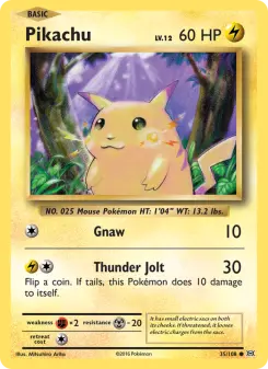 Pikachu — Evolutions