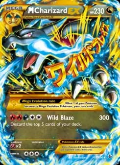 M Charizard EX — Flashfire