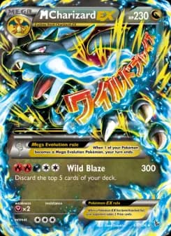 M Charizard EX — Flashfire