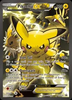 Pikachu EX — XY Black Star Promos