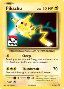 Pikachu — XY Black Star Promos