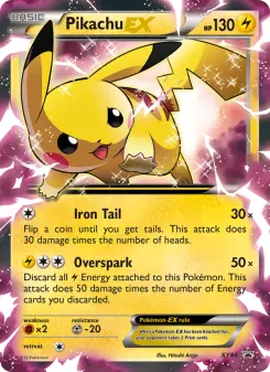 Pikachu EX — XY Black Star Promos