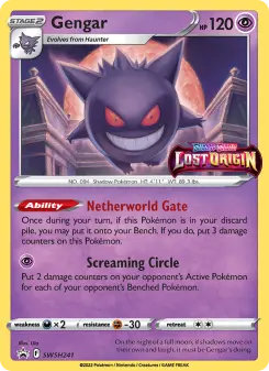 Gengar — SWSH Black Star Promos